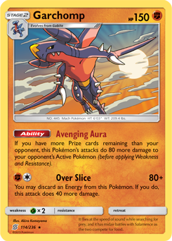 Garchomp 114/236 Pokémon card from Unified Minds for sale at best price