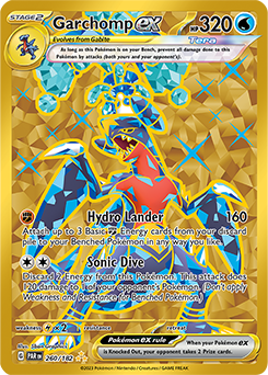 Garchomp ex 260/182 Pokémon card from Paradox Rift for sale at best price