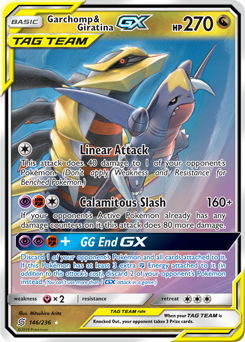 Garchomp Giratina GX 146/236 Pokémon card from Unified Minds for sale at best price