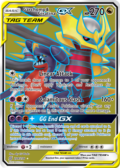 Garchomp Giratina GX 228/236 Pokémon card from Unified Minds for sale at best price