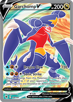 Garchomp V 178/189 Pokémon card from Astral Radiance for sale at best price
