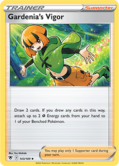 Gardenia's Vigor 143/189 Pokémon card from Astral Radiance for sale at best price