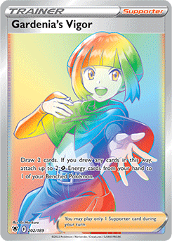 Gardenia’s Vigor 202/189 Pokémon card from Astral Radiance for sale at best price