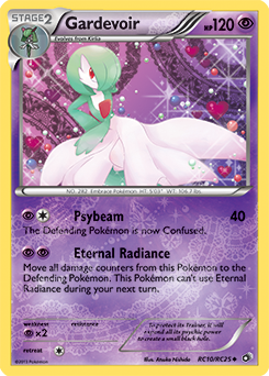 Carte Pokémon Gardevoir RC10/RC25 de la série Legendary Treasures en vente au meilleur prix