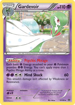Gardevoir 57/99 Pokémon card from Next Destinies for sale at best price