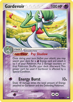 Gardevoir 9/108 Pokémon card from Ex Power Keepers for sale at best price
