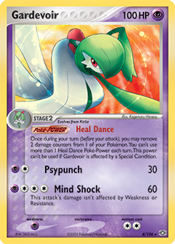 Gardevoir 4/106 Pokémon card from Ex Emerald for sale at best price