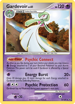 Gardevoir 8/127 Pokémon card from Platinuim for sale at best price