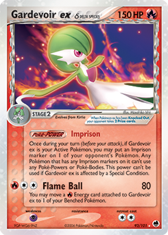 Gardevoir EX 93/101 Pokémon card from Ex Dragon Frontiers for sale at best price