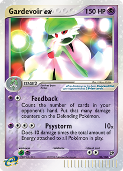 Carte Pokémon Gardevoir ex 96/100 de la série Ex Tempête de Sable en vente au meilleur prix