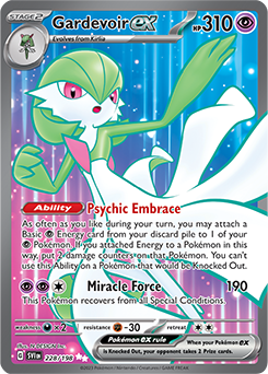 Gardevoir ex 228/198 Pokémon card from Scarlet & Violet for sale at best price