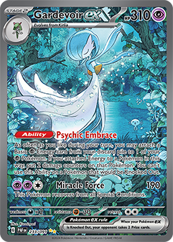 Gardevoir ex 233/91 Pokémon card from Paldean fates for sale at best price