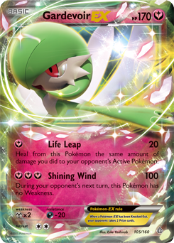 Gardevoir EX 105/160 Pokémon card from Primal Clash for sale at best price