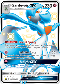 Gardevoir GX SV75/SV94 Pokémon card from Hidden Fates for sale at best price