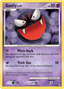Gastly 62/100 Pokémon card from Stormfront for sale at best price