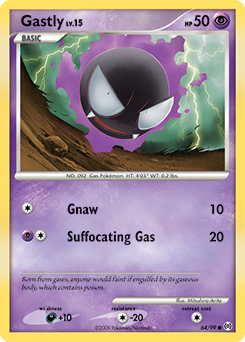 Gastly 64/99 Pokémon card from Arceus for sale at best price