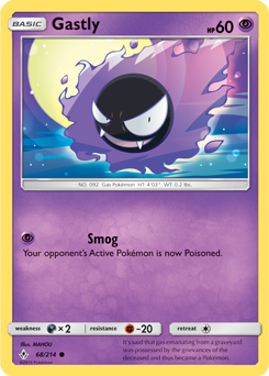 Gastly 68/214 Pokémon card from Unbroken Bonds for sale at best price