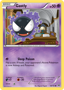 Gastly 58/162 Pokémon card from Breakthrough for sale at best price