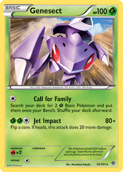 Genesect V 185/264 Fusion Strike Ultra Rare Holo Pokemon Card NM-M