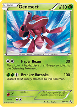 Genesect BW101 Pokémon card from Back & White Promos for sale at best price