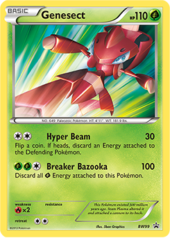 Genesect BW99 Pokémon card from Back & White Promos for sale at best price