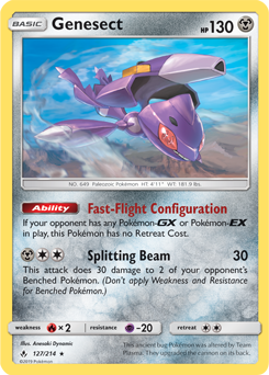 Genesect 127/214 Pokémon card from Unbroken Bonds for sale at best price