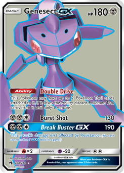 Genesect GX 204/214 Pokémon card from Lost Thunder for sale at best price