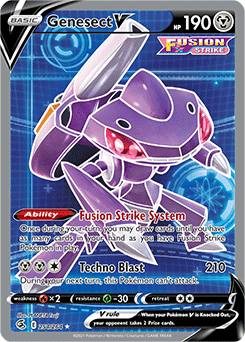 Genesect V 254/264 Pokémon card from Fusion Strike for sale at best price