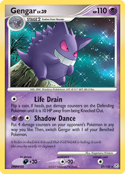 Gengar 27/130 Pokémon card from Diamond & Pearl for sale at best price
