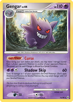 Carte Pokémon Gengar 16/99 de la série Arceus en vente au meilleur prix