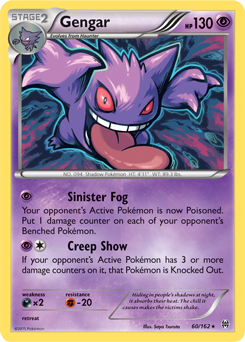 Gengar 60/162 Pokémon card from Breakthrough for sale at best price