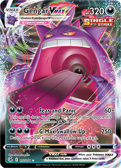 Gengar VMAX 157/264 Pokémon card from Fusion Strike for sale at best price