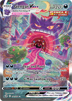 Gengar VMAX 271/264 Pokémon card from Fusion Strike for sale at best price
