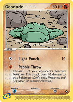 Geodude 55/97 Pokémon card from Ex Dragon for sale at best price