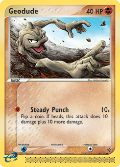 Geodude 56/97 Pokémon card from Ex Dragon for sale at best price