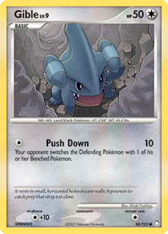 Gible 85/123 Pokémon card from Mysterious Treasures for sale at best price