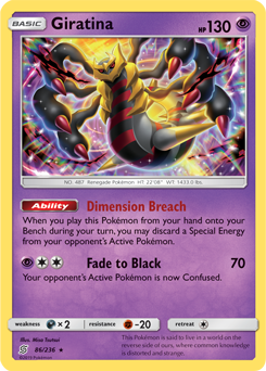 Giratina 86/236 Pokémon card from Unified Minds for sale at best price