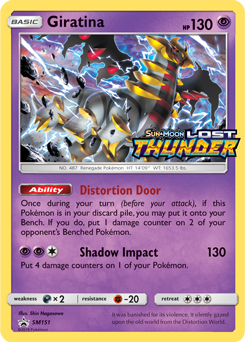 Giratina SM151 Pokémon card from Sun and Moon Promos for sale at best price