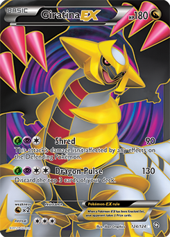 Giratina EX 124/124 Pokémon card from Dragons Exalted for sale at best price