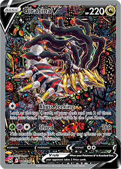 Giratina V 186/196 Pokémon card from Lost Origin for sale at best price