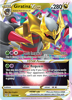 Giratina VSTAR 131/196 Pokémon card from Lost Origin for sale at best price