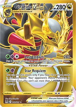 Giratina VSTAR 212/196 Pokémon card from Lost Origin for sale at best price