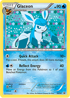 Glaceon BW90 Pokémon card from Back & White Promos for sale at best price