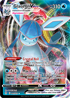 Glaceon VMAX 41/203 Pokémon card from Evolving Skies for sale at best price