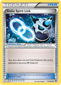 Glalie Spirit Link 139/162 Pokémon card from Breakthrough for sale at best price