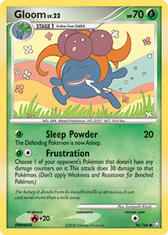 Gloom 96/146 Pokémon card from Legends Awakened for sale at best price