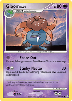 Gloom 97/146 Pokémon card from Legends Awakened for sale at best price