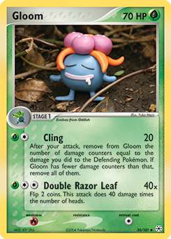 Gloom 35/101 Pokémon card from Ex Hidden Legends for sale at best price