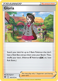 Gloria 141/172 Pokémon card from Brilliant Stars for sale at best price
