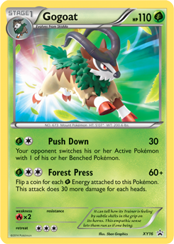 Gogoat XY16 Pokémon card from XY Promos for sale at best price